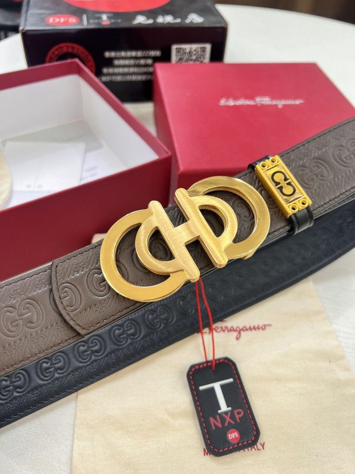 Streetwear Belt Ferragamo 321531 size:3.5cm