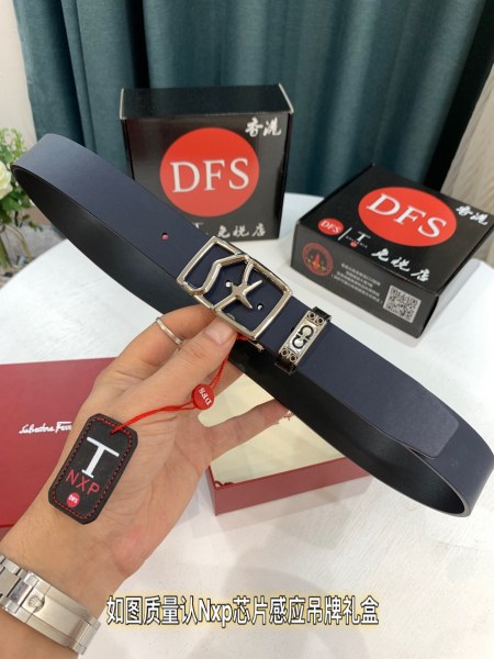 Streetwear Belt Ferragamo 321182 size:3.5cm