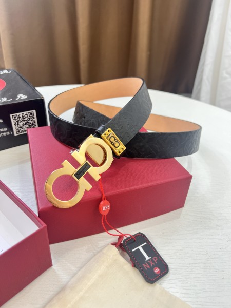 Streetwear Belt Ferragamo 321394 size:3.5cm