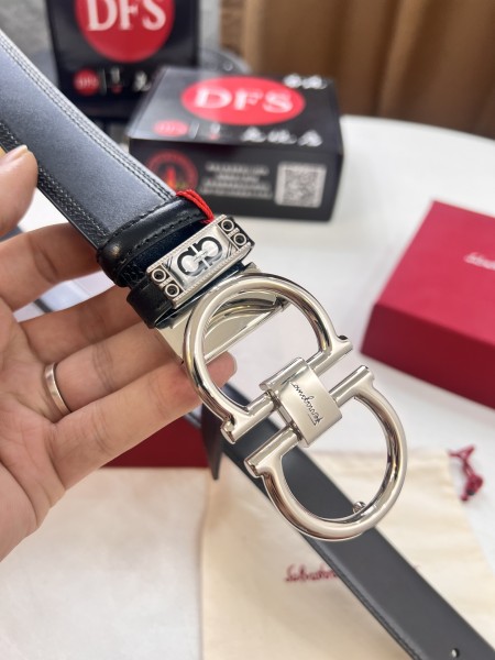 Streetwear Belt Ferragamo 321467 size:3.5cm