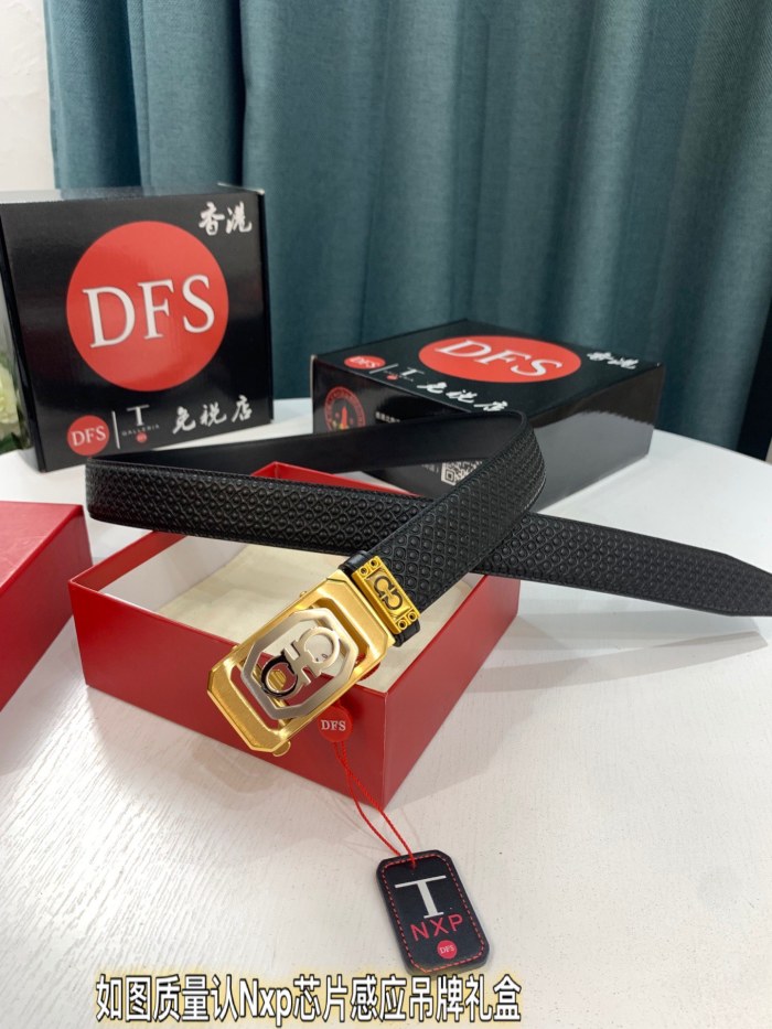 Streetwear Belt Ferragamo 321302 size:3.5cm