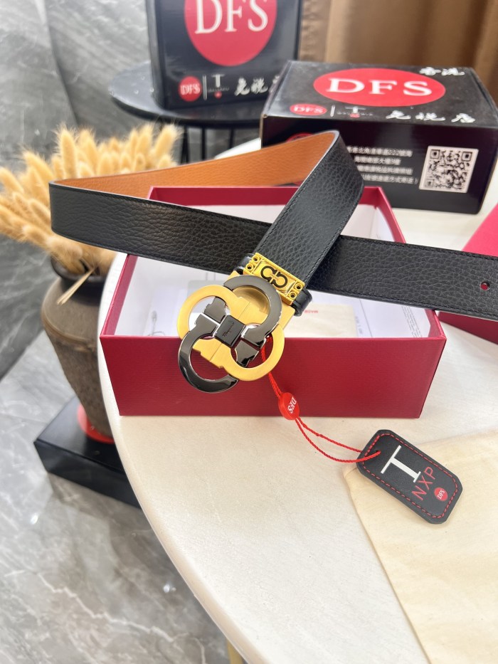 Streetwear Belt Ferragamo 321473 size:3.5cm