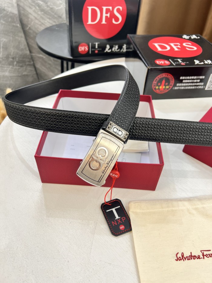 Streetwear Belt Ferragamo 321233 size:3.5cm