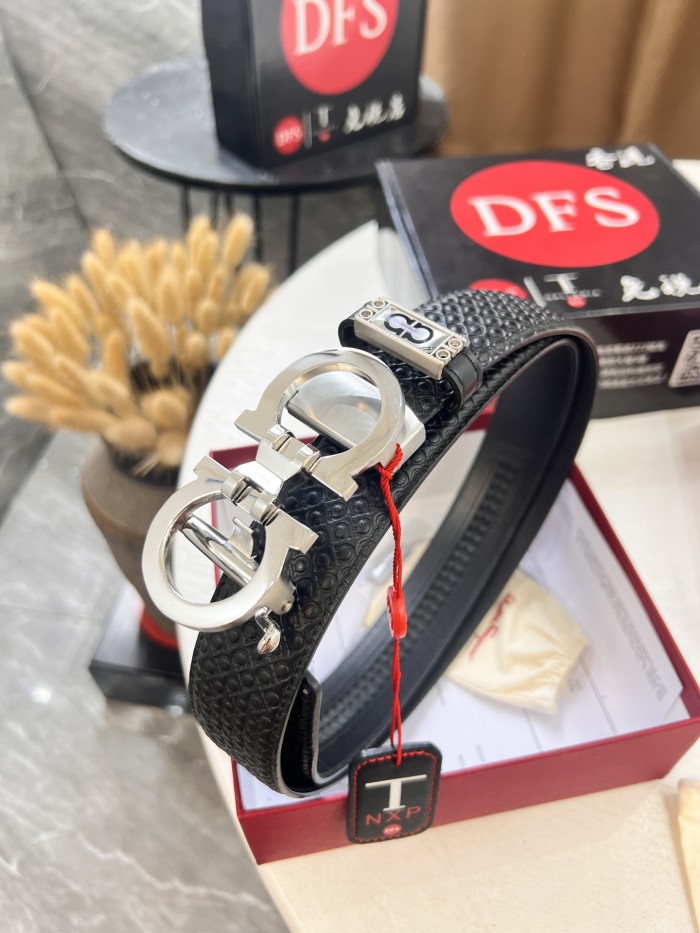 Streetwear Belt Ferragamo 321503 size:3.5cm