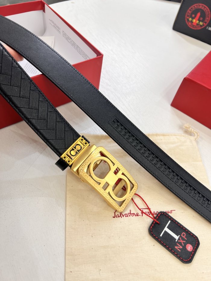 Streetwear Belt Ferragamo 321432 size:3.5cm