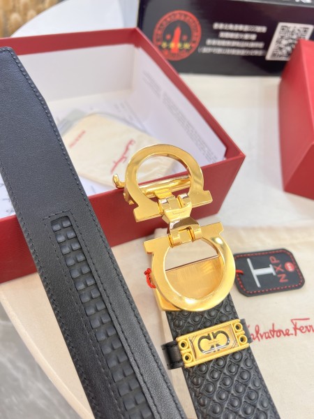 Streetwear Belt Ferragamo 321504 size:3.5cm