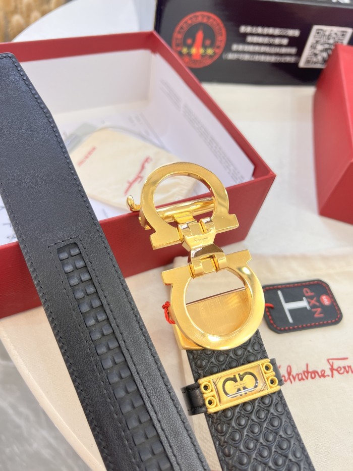 Streetwear Belt Ferragamo 321504 size:3.5cm