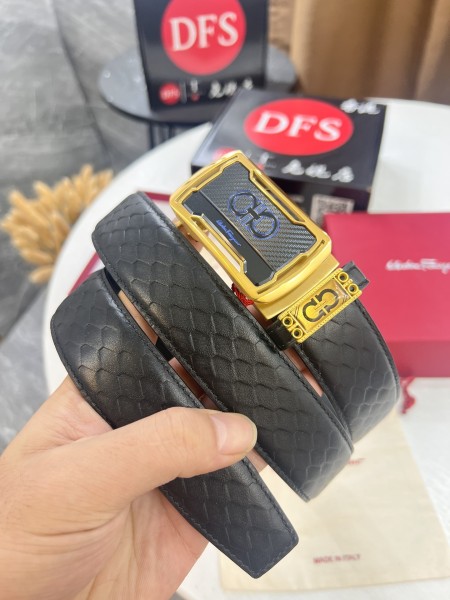 Streetwear Belt Ferragamo 321362 size:3.5cm