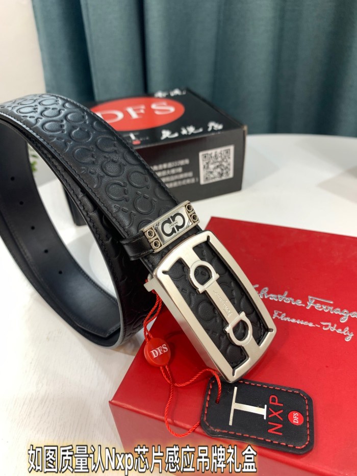 Streetwear Belt Ferragamo 321175 size:3.5cm