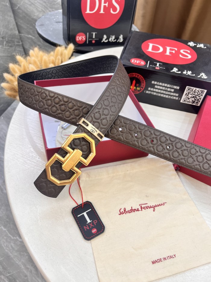 Streetwear Belt Ferragamo 321538 size:3.5cm