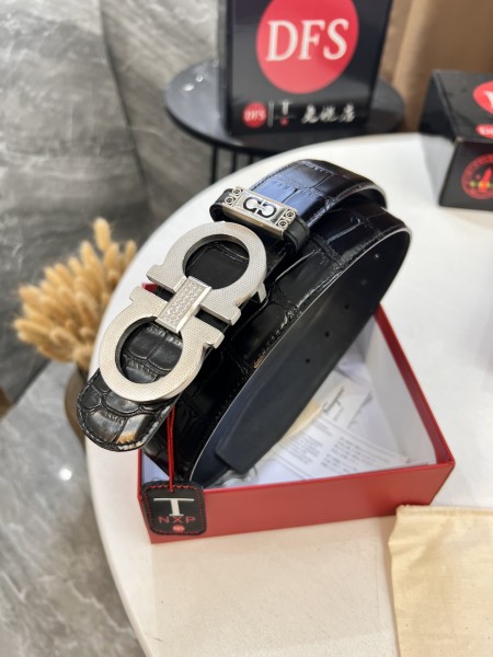 Streetwear Belt Ferragamo 321282 size:3.5cm