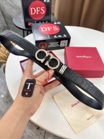 Streetwear Belt Ferragamo 321393 size:3.5cm