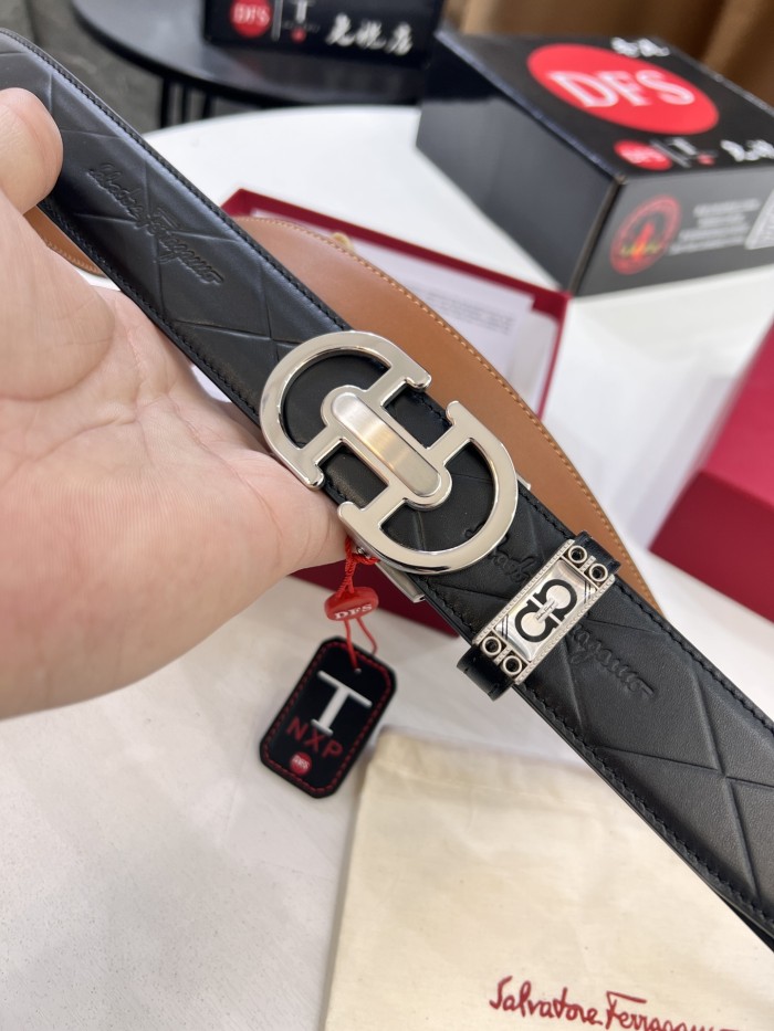 Streetwear Belt Ferragamo 321416 size:3.5cm