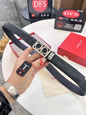 Streetwear Belt Ferragamo 321431 size:3.5cm