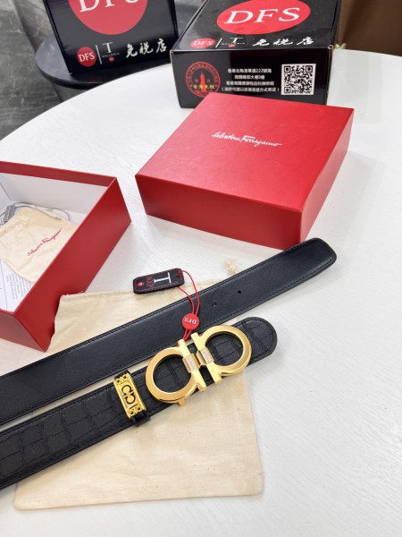 Streetwear Belt Ferragamo 321406 size:3.5cm