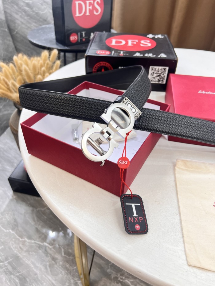 Streetwear Belt Ferragamo 321503 size:3.5cm