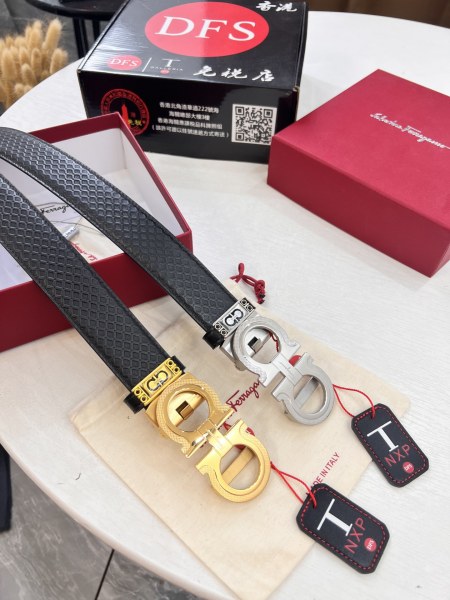 Streetwear Belt Ferragamo 321606  size:3.5cm