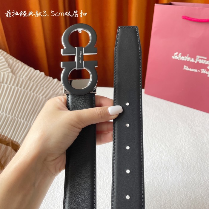 Streetwear Belt Ferragamo 321450 size:3.5cm