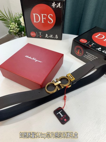 Streetwear Belt Ferragamo 321482 size:3.5cm