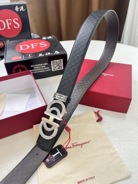 Streetwear Belt Ferragamo 321532 size:3.5cm