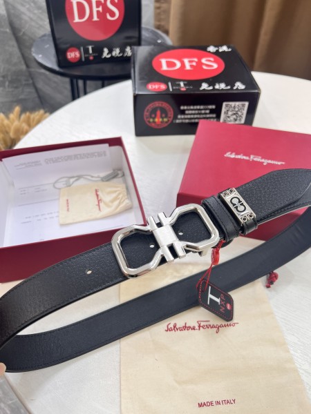 Streetwear Belt Ferragamo 321440 size:3.5cm