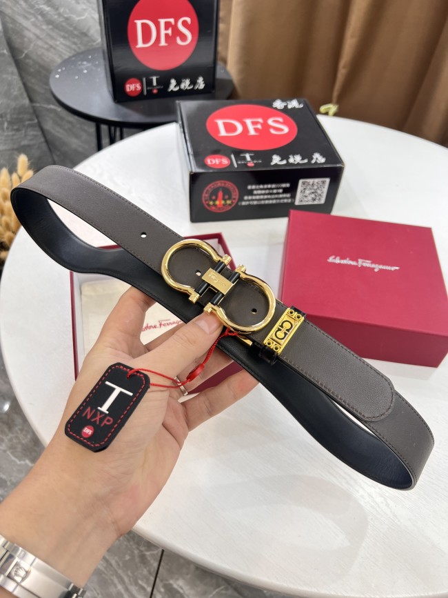 Streetwear Belt Ferragamo 320995 size:3.5cm