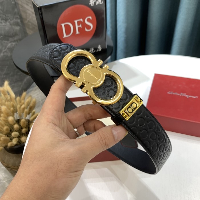 Streetwear Belt Ferragamo 320968 size:3.5cm