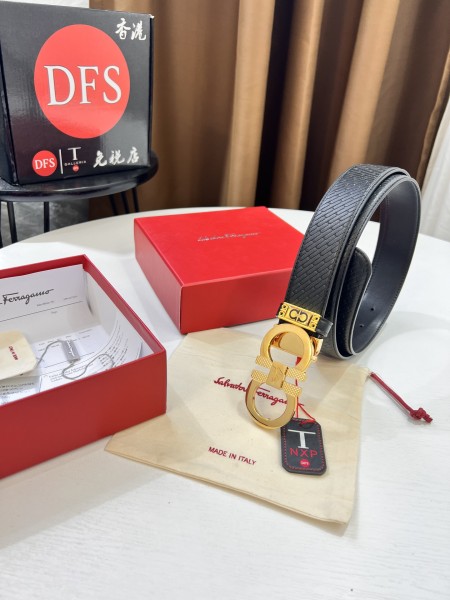 Streetwear Belt Ferragamo 320950 size:3.5cm