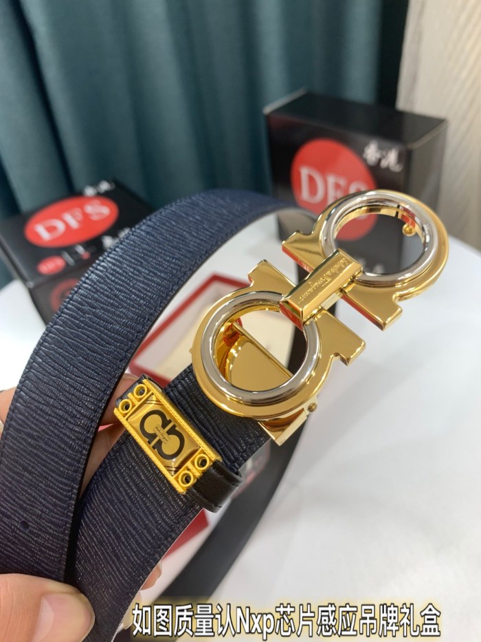 Streetwear Belt Ferragamo 321161 size:3.5cm