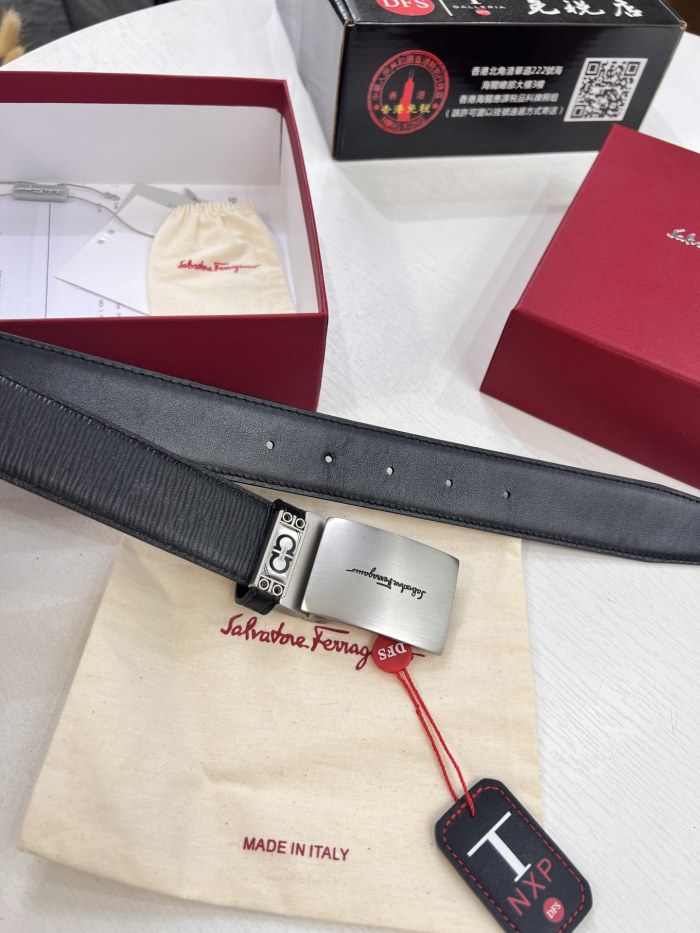 Streetwear Belt Ferragamo 321095 size:3.5cm