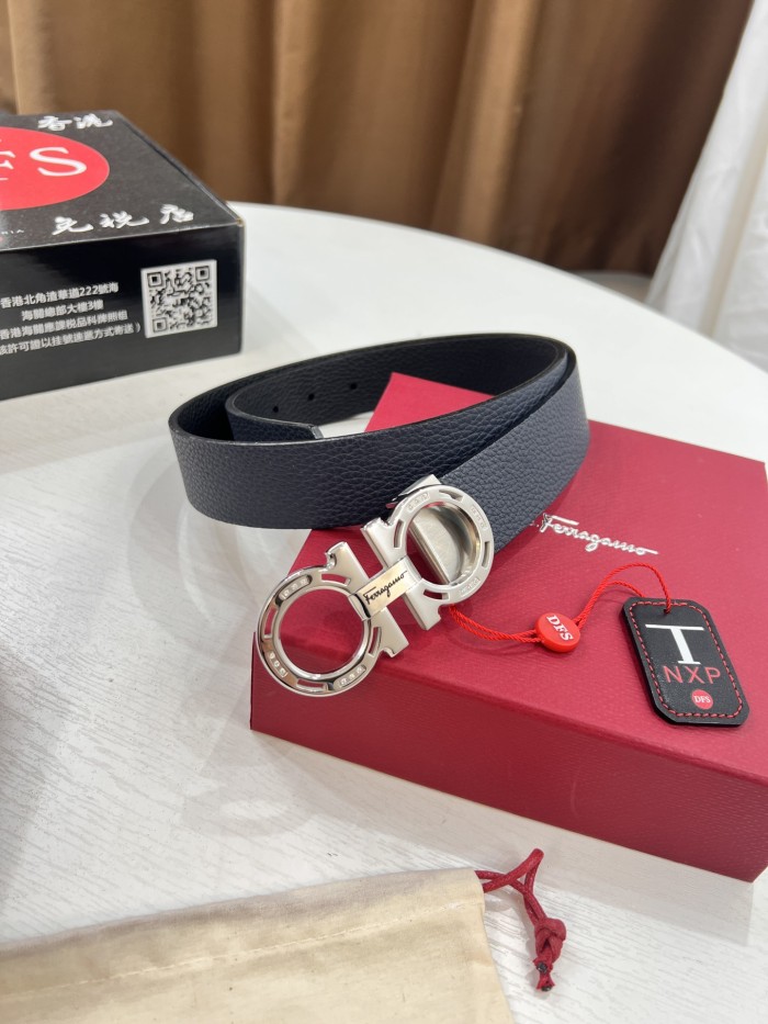 Streetwear Belt Ferragamo 321046 size:3.5cm