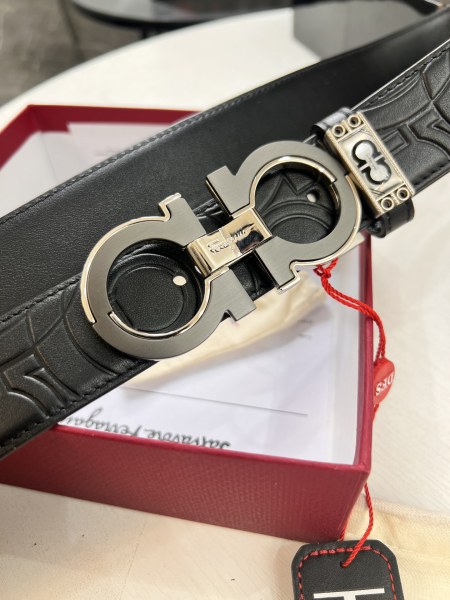 Streetwear Belt Ferragamo 320975 size:3.5cm