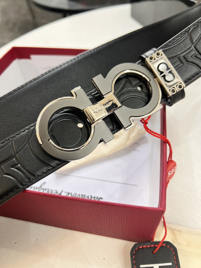 Streetwear Belt Ferragamo 320975 size:3.5cm