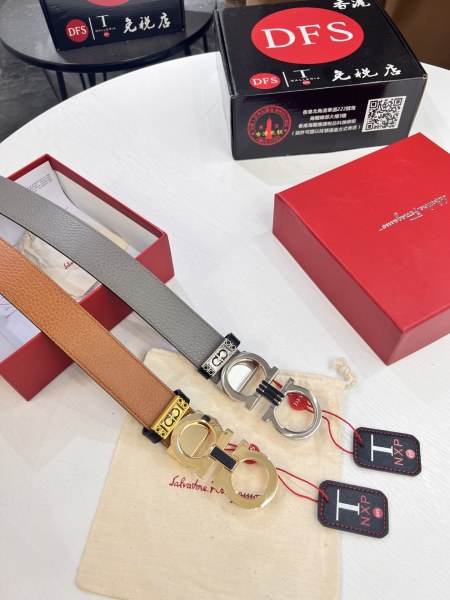 Streetwear Belt Ferragamo 320981 size:3.5cm