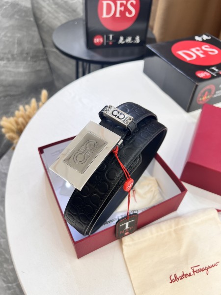 Streetwear Belt Ferragamo 320932 size:3.5cm