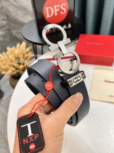 Streetwear Belt Ferragamo 321057 size:3.5cm