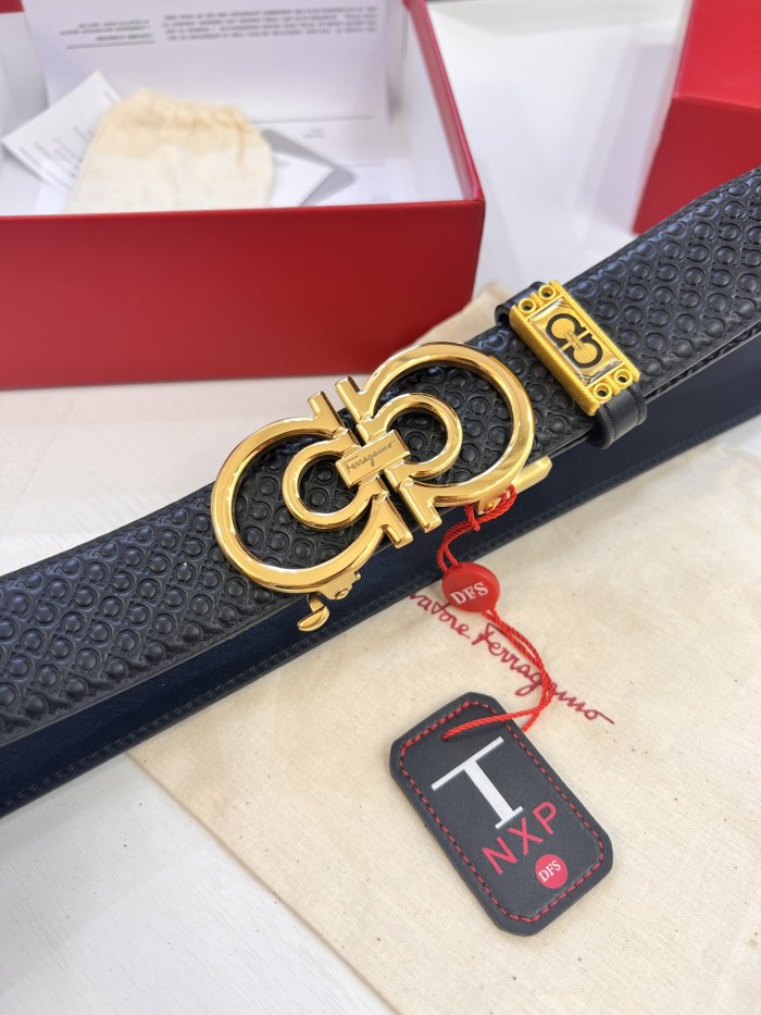 Streetwear Belt Ferragamo 320991 size:3.5cm