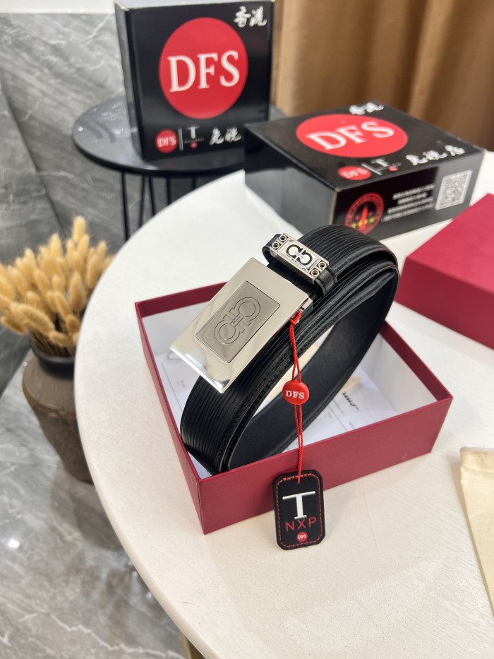 Streetwear Belt Ferragamo 321077 size:3.5cm