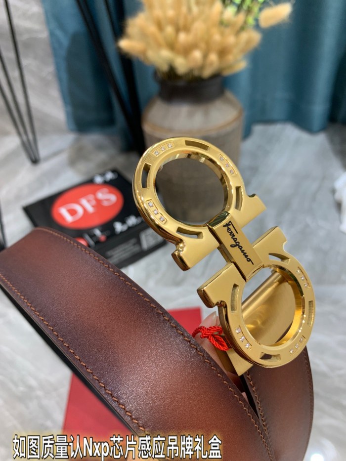 Streetwear Belt Ferragamo 321061 size:3.5cm