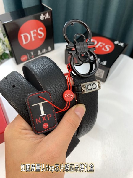 Streetwear Belt Ferragamo 321099 size:3.5cm