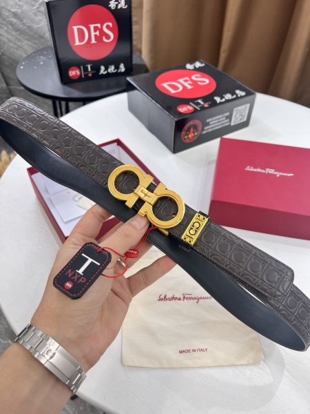 Streetwear Belt Ferragamo 320980 size:3.5cm