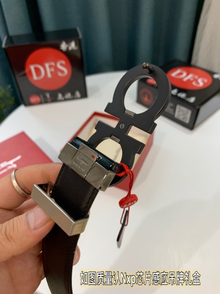 Streetwear Belt Ferragamo 321108 size:3.5cm