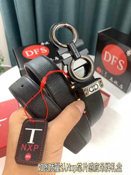 Streetwear Belt Ferragamo 321162 size:3.5cm