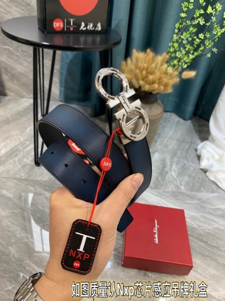 Streetwear Belt Ferragamo 321060 size:3.5cm