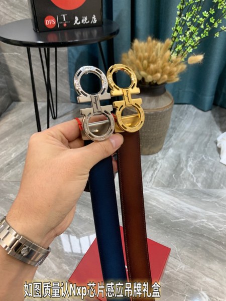 Streetwear Belt Ferragamo 321061 size:3.5cm