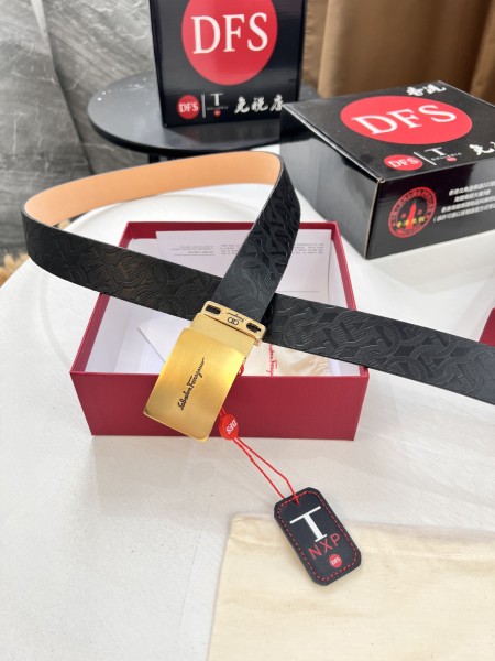 Streetwear Belt Ferragamo 320955 size:3.5cm