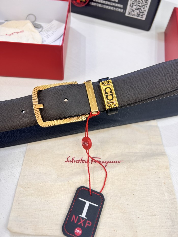 Streetwear Belt Ferragamo 321010 size:3.5cm