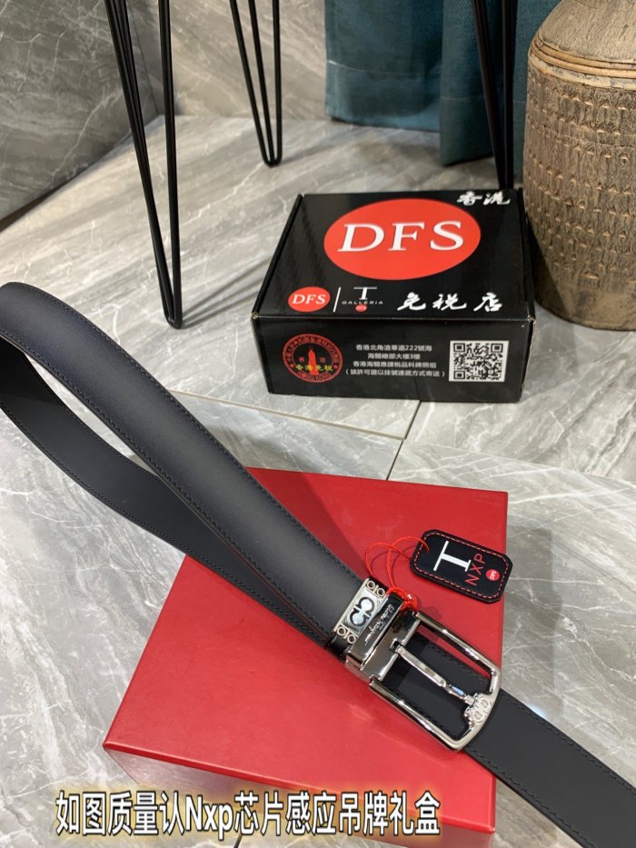 Streetwear Belt Ferragamo 321082 size:3.5cm