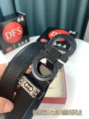 Streetwear Belt Ferragamo 321145 size:3.5cm