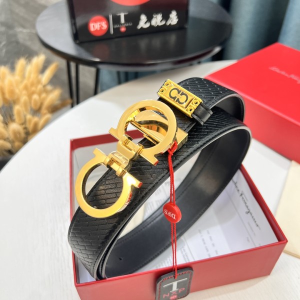 Streetwear Belt Ferragamo 320960 size:3.5cm